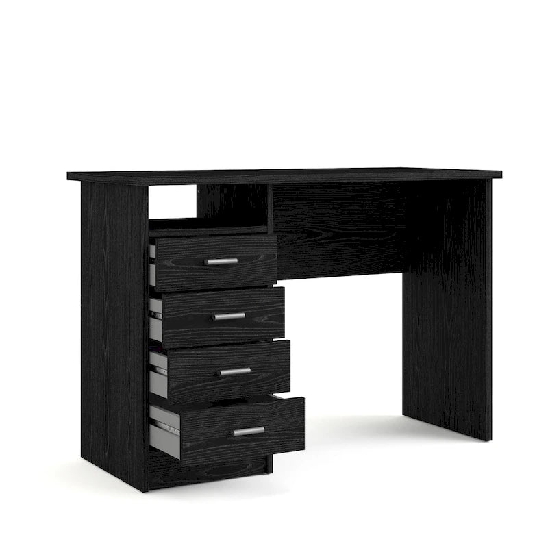 Schreibtisch mit 4 Schubladen und fester Ablage