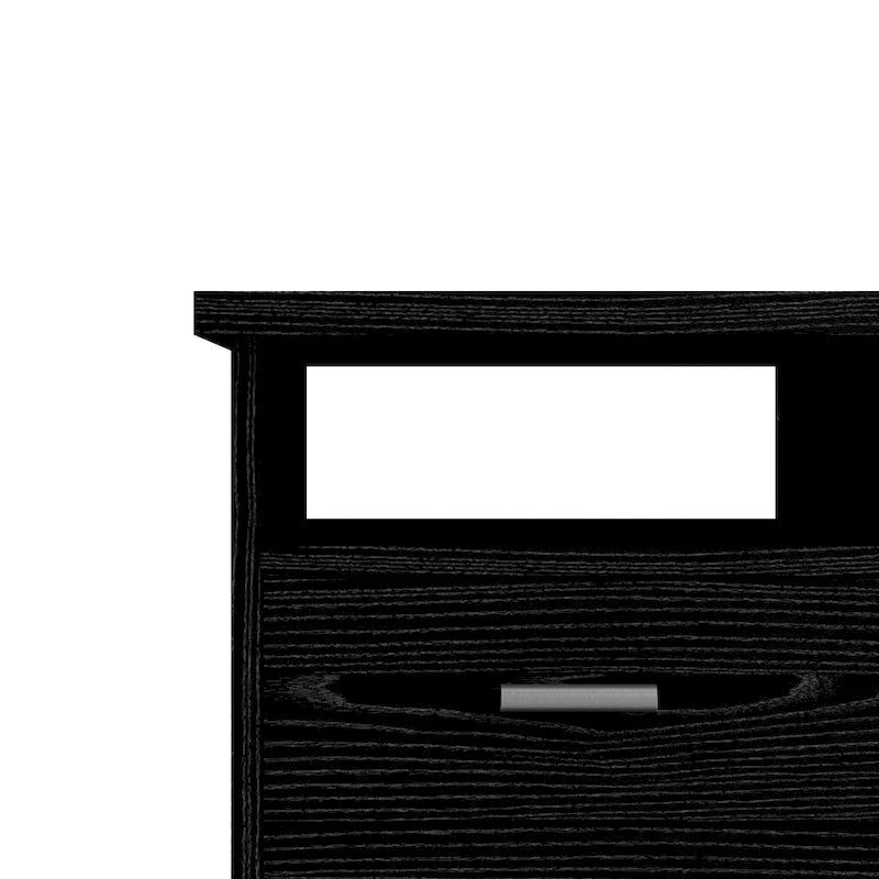 Schreibtisch mit 4 Schubladen und fester Ablage
