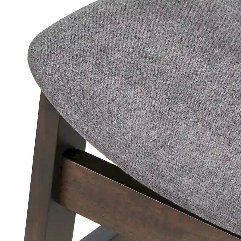 Mid-Century Esszimmerstühle aus Massivholz, 4er-Set