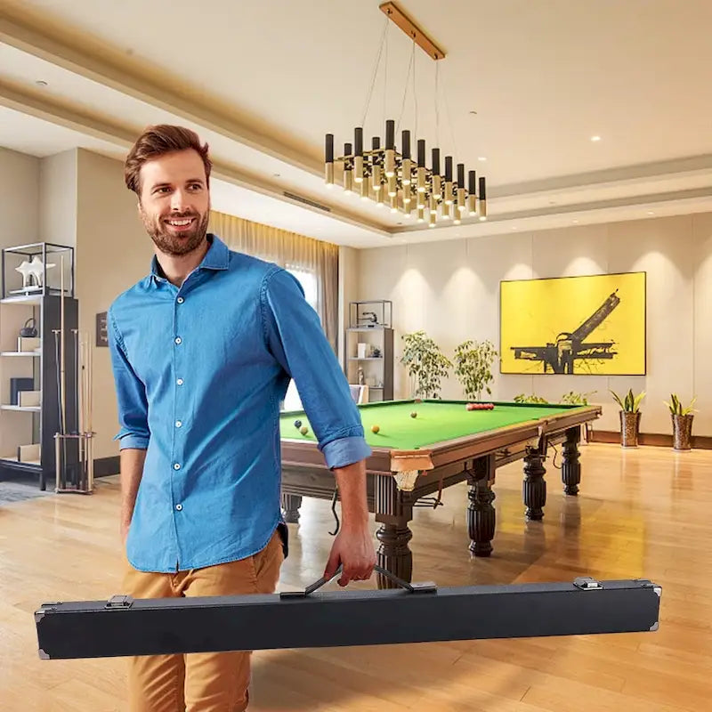 1x1 Hart Billard Queue Köcher für 1 Unterteil und 1 Oberteil