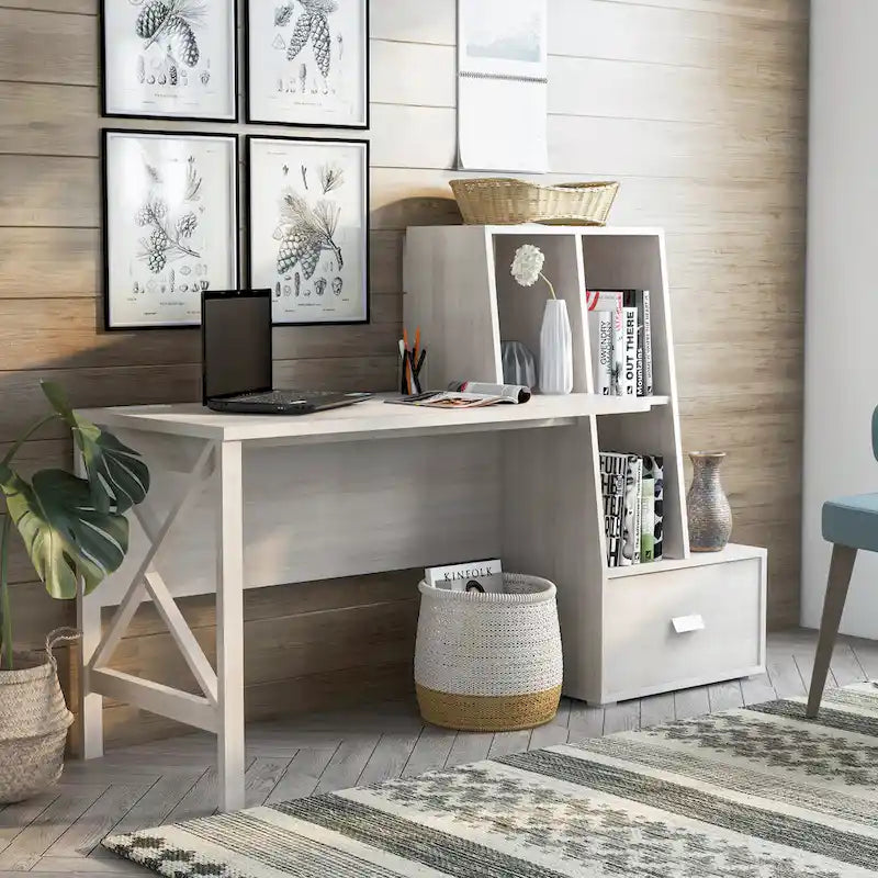Moderner 70-Zoll-Computertisch mit USB-Anschluss