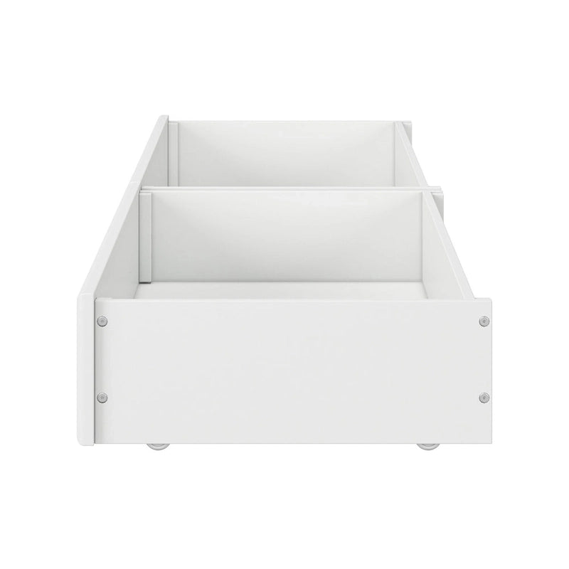Queen-King-Twin XL Mid-Century Modern Unterbett-Schubladen