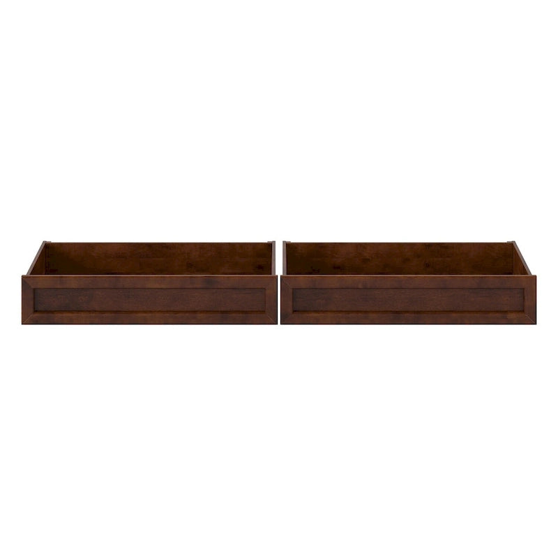Queen-King-Twin XL Mid-Century Modern Unterbett-Schubladen