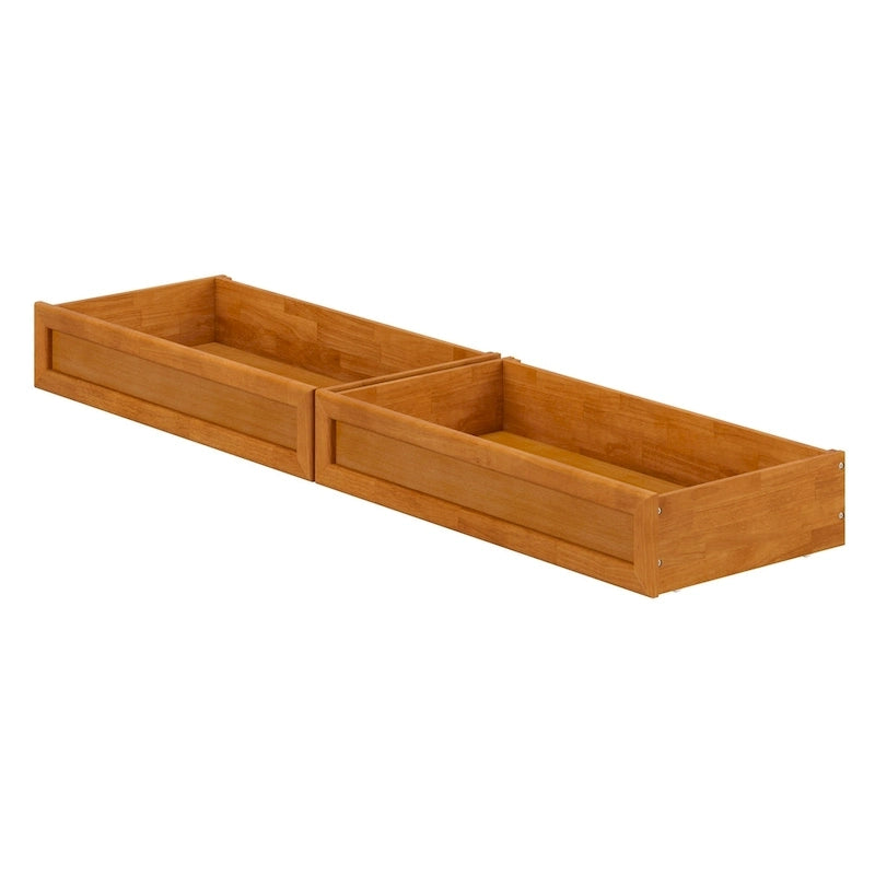 Queen-King-Twin XL Mid-Century Modern Unterbett-Schubladen