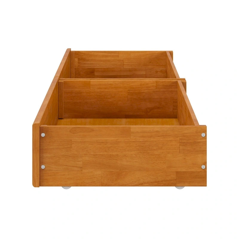 Queen-King-Twin XL Mid-Century Modern Unterbett-Schubladen