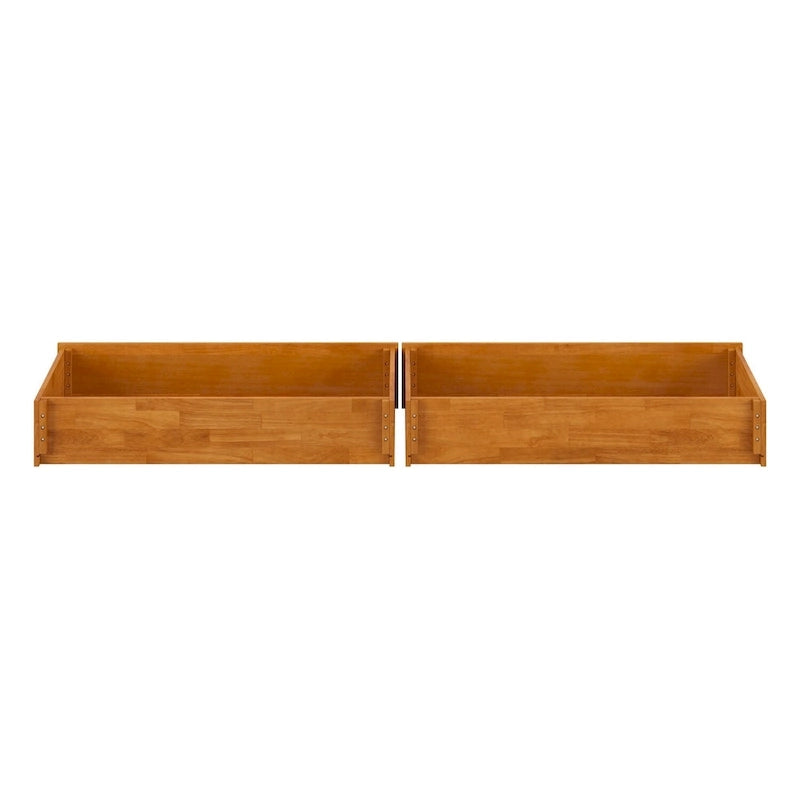 Queen-King-Twin XL Mid-Century Modern Unterbett-Schubladen