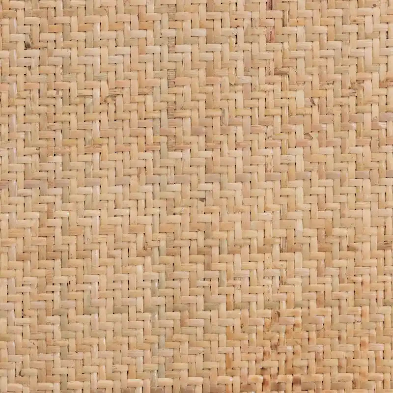 Mid-Century Esszimmerstuhl-Set aus geflochtenem Rattan, 2-teilig