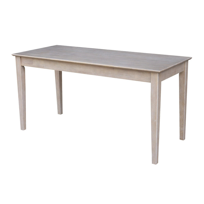 Massivholz-Schreibtisch mit einer Schublade, 60 Zoll