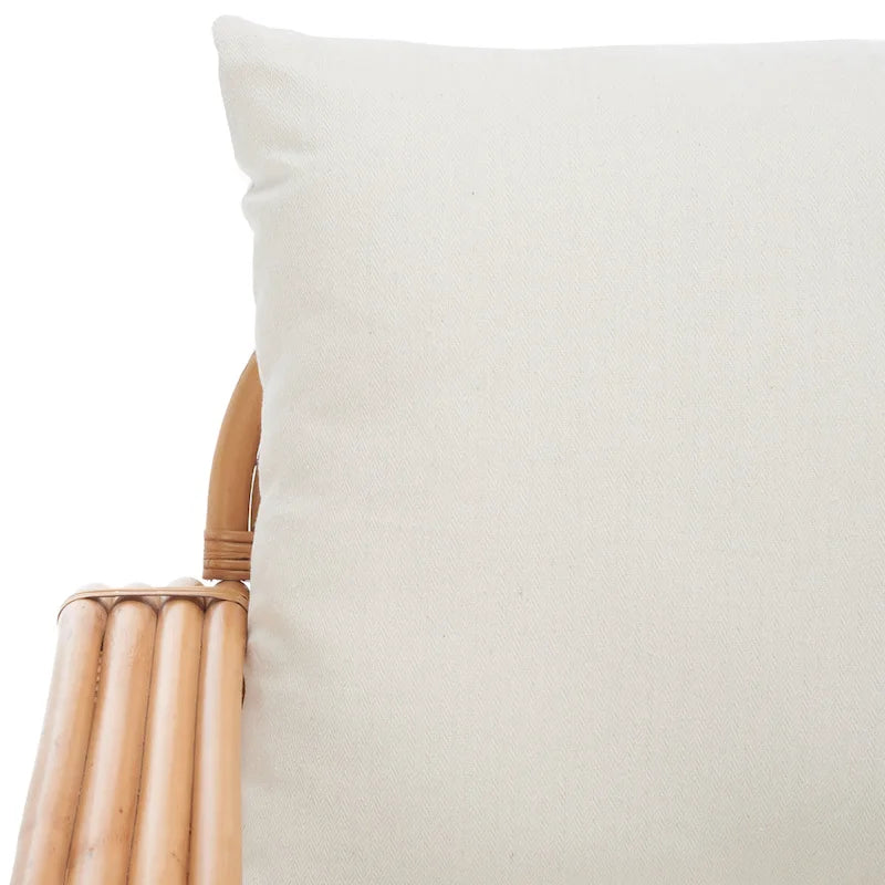 Rattan-Sessel mit Kissen 30B x 33T x 29H