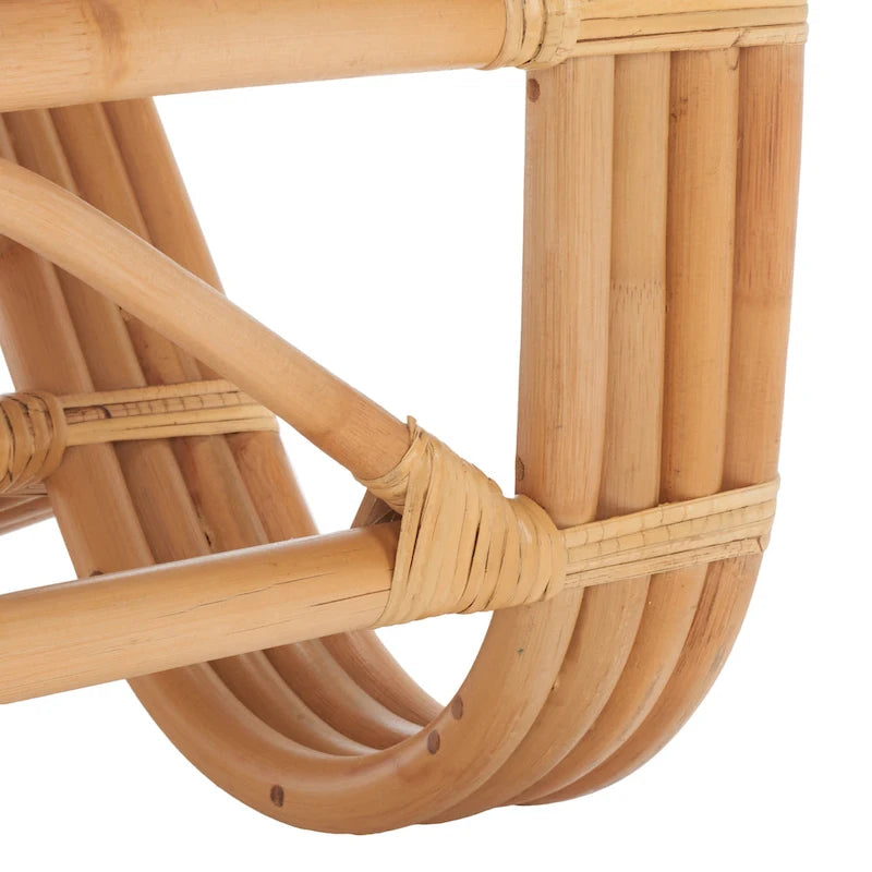 Rattan-Sessel mit Kissen 30B x 33T x 29H