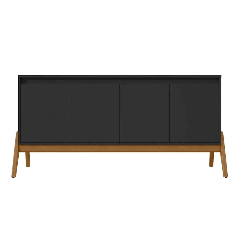Mid-Century Modern Sideboard Buffet mit Soft-Close Türen