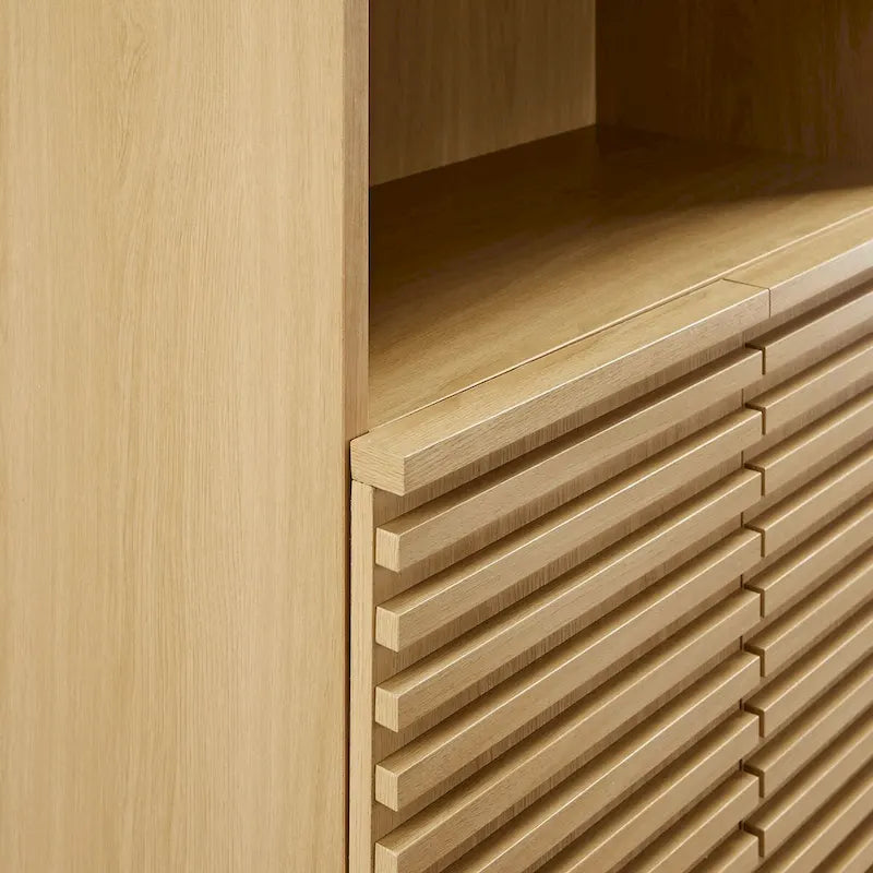 63 Zoll hoher Badezimmerschrank mit Soft-Close-Türen und verstellbaren Einlegeböden