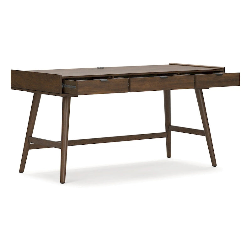 60 Zoll Mid-Century Home Office Schreibtisch mit 3 Schubladen