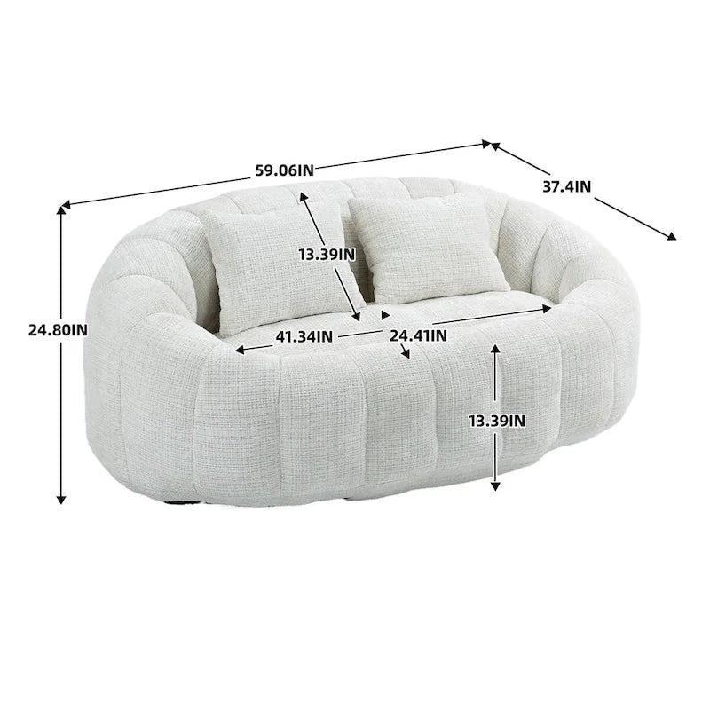 Sitzsack-Loungesessel aus Memoryschaum