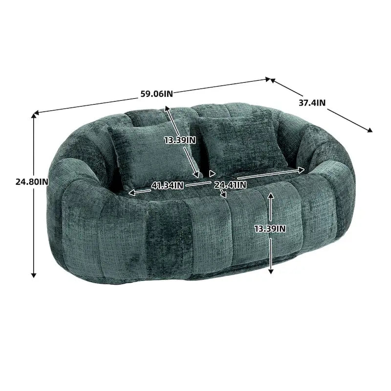 Sitzsack-Loungesessel aus Memoryschaum