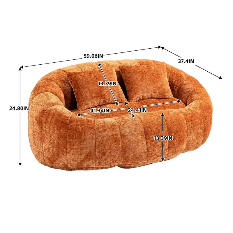 Sitzsack-Loungesessel aus Memoryschaum